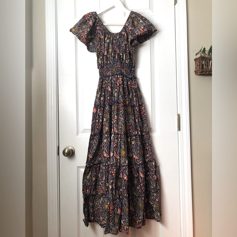 Pink City Prints Jungle Rah-Rah Dress in XS